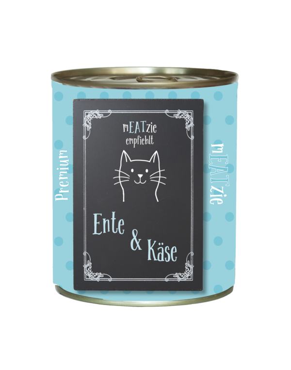 Корм mEATzie Ente & Käse для кошек - Утка и сыр 800 гр
